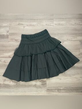 Y2K ODILLE ANTHROPOLOGIE VINTAGE FAIRYTALE LACE COTTON SKIRT 4